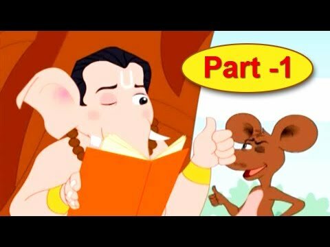 Bal Ganesh Part 1/6 - Ganesha Pens Down Mahabharata - Animated Mythological  Movies - English - Hindu Channel