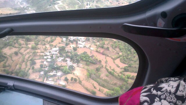 Amazing Bird’s eye view of Katra vaishno devi – helicopter ride