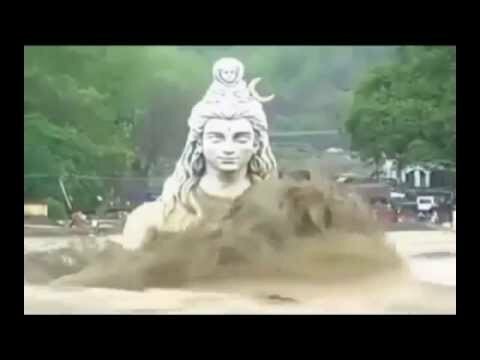 Lord Shiva Statue in Ganga Rishikesh