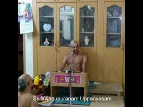 Sri Vishnu Puranam Uppanyasam-1 By U. Ve. Sri Mannargudi Swami