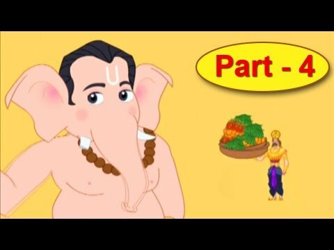 Bal Ganesh Part 4/6 – Ganesha Teaches Kuber A Lesson – Animated Mythological Movies – English