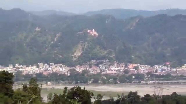 Wonderful scenic from Chandi Devi Temple Haridwar