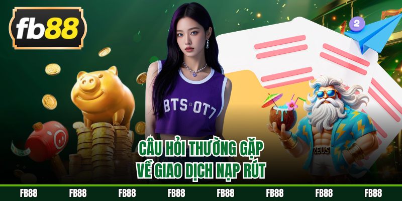 Câu hỏi thường gặp về giao dịch nạp rút
