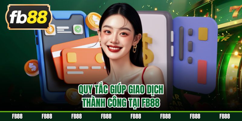 Quy tắc giúp giao dịch thành công tại FB88